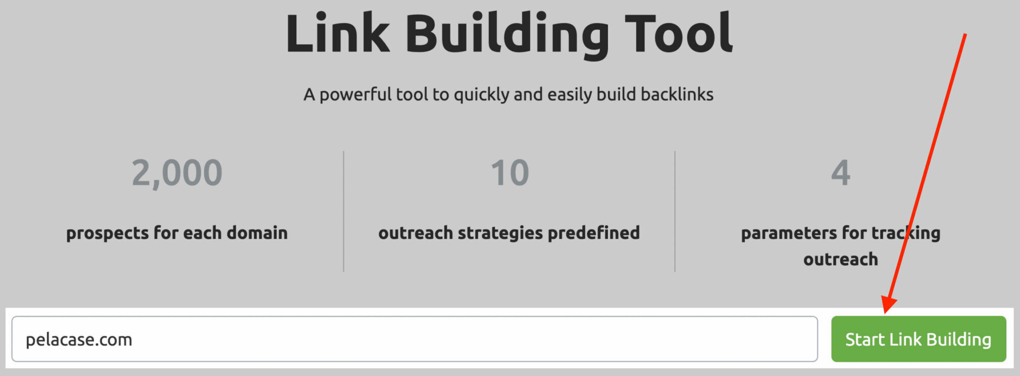 link building tool