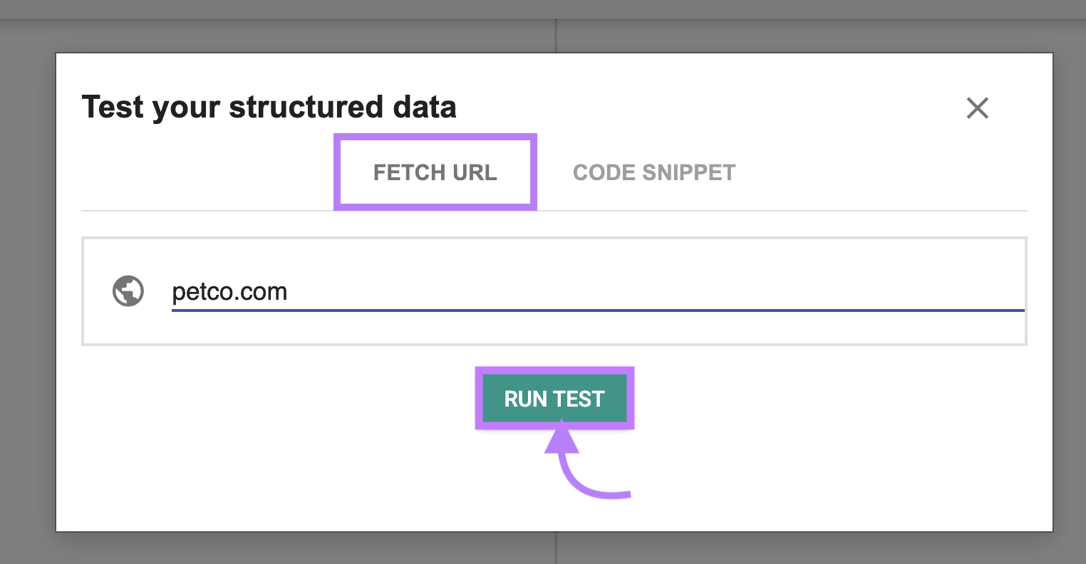 test your structured data with Schema.org validator